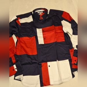 XOOS PARIS Button Down Dress Shirt‎